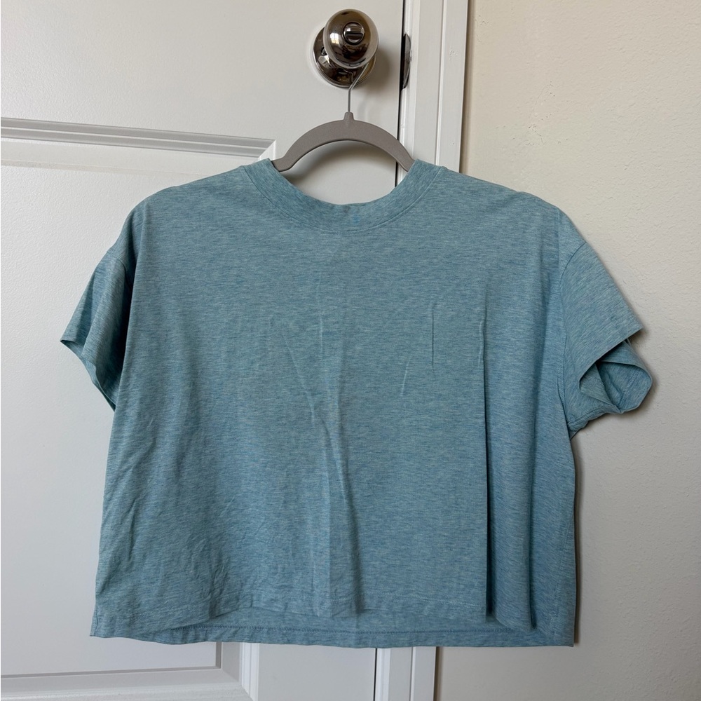 lululemon athletica classic cotton fit boxy tee